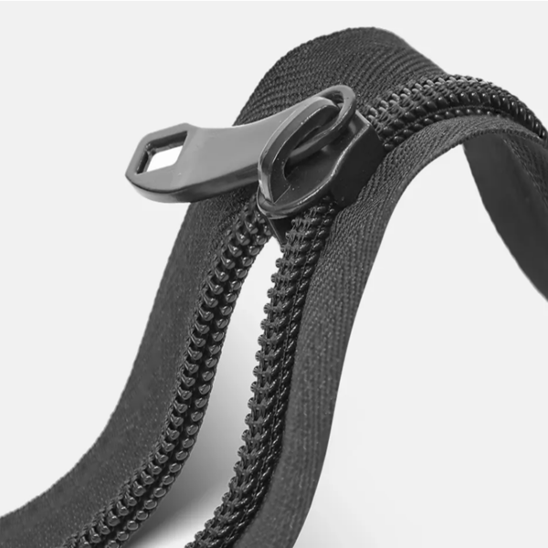 Explosion-Proof Zipper for Safety Wear and Boots
