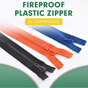 Flame-retardant Zipper