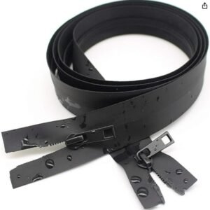 Water-repelent zipper
