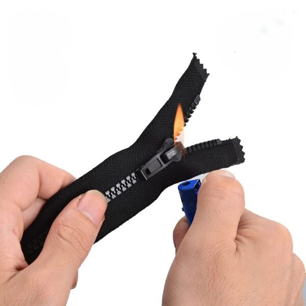 Flame-Retardant Zipper for Workwear and Uniforms