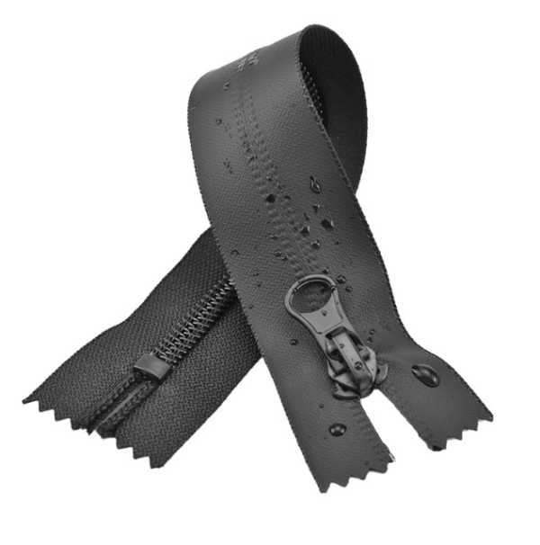 Water-Repellent Zipper for Outdoor Gear and Sportswear