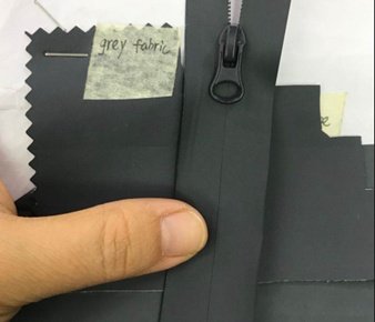 custom waterproof zipper,custom water-repellent zipper,colored waterproof zipper,waterproof zipper manufacturer,Pantone zipper color matching